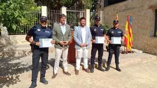 La Policía Local de La Vila Joiosa celebra la festividad de su patrón con la entrega de distinciones a sus agentes