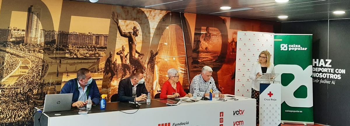 La FDM de València acogió la presentación de la Carrera Cruz Roja