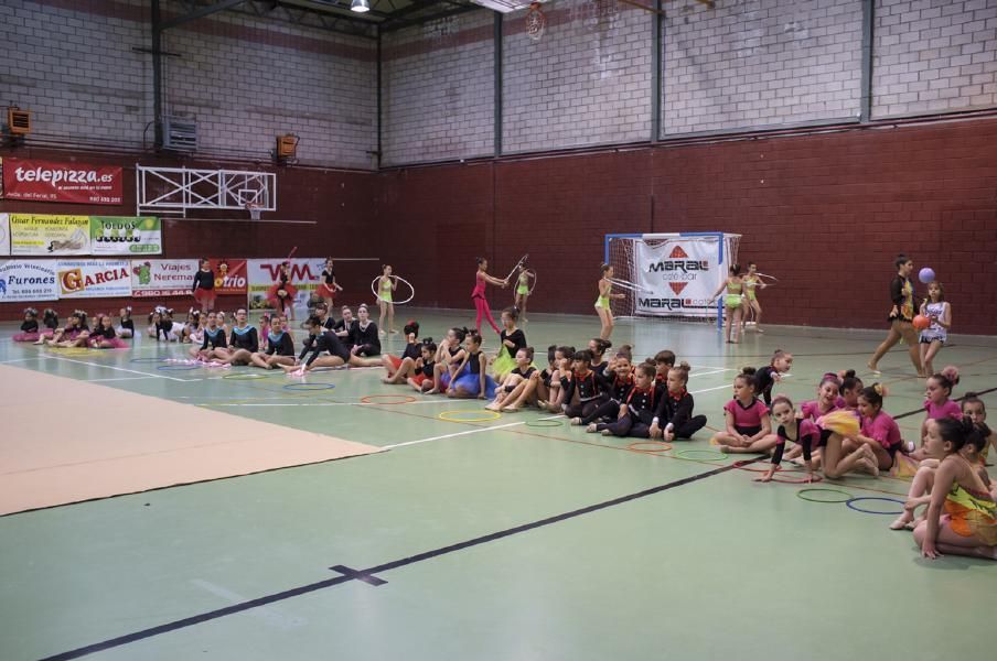 Exhibición de la Escuela de gimnasia rítmica