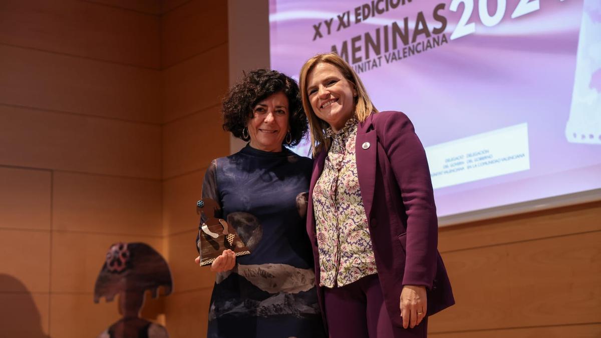 Entrega de los premios Meninas 2024 y 2025 en València