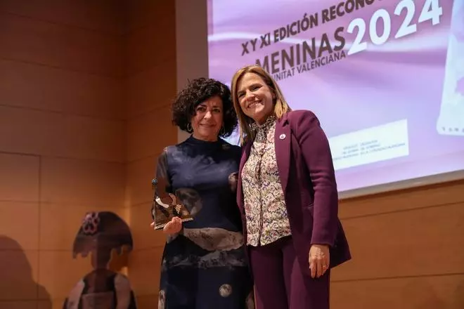Entrega de los premios Meninas 2024 y 2025 en València