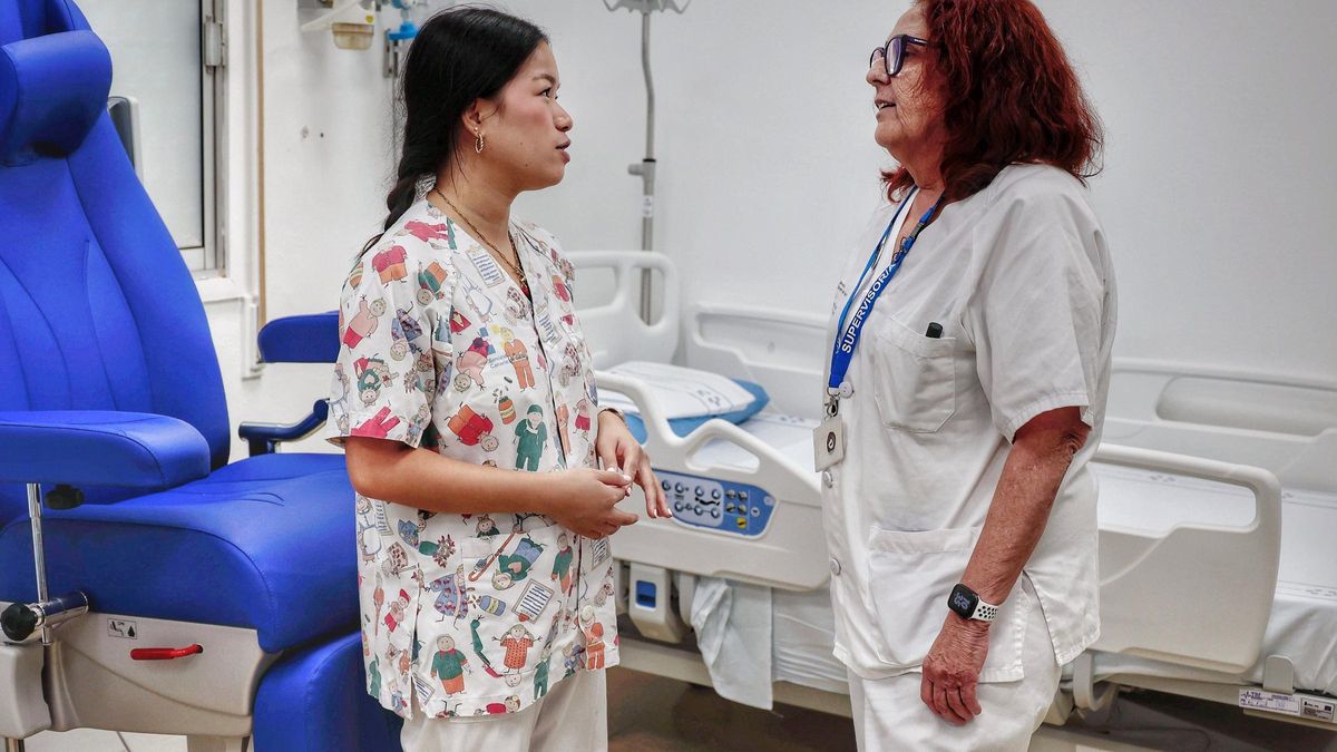 Enfermeras del Servicio Canario de Salud.