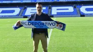 Un "reto mayúsculo" para Rubén de la Barrera en el Deportivo