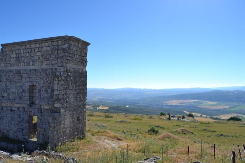 Acinipo a vista de dron