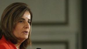 Fátima Báñez ha comparegut aquest dimarts davant els mitjans.