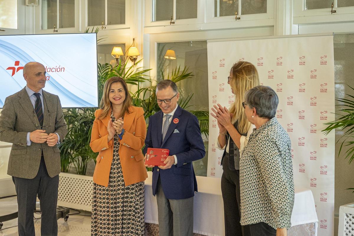Momento de la entrega de los premios a las cinco entidades ganadoras.