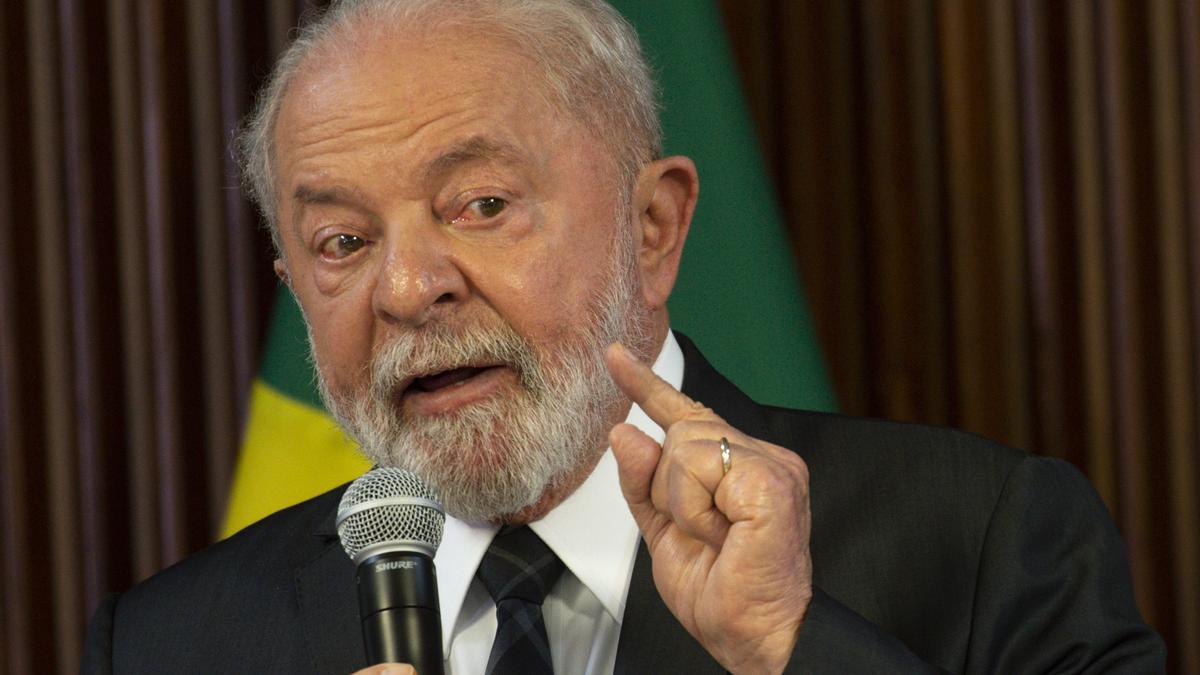 El presidente de Brasil, Luiz Inácio Lula da Silva.