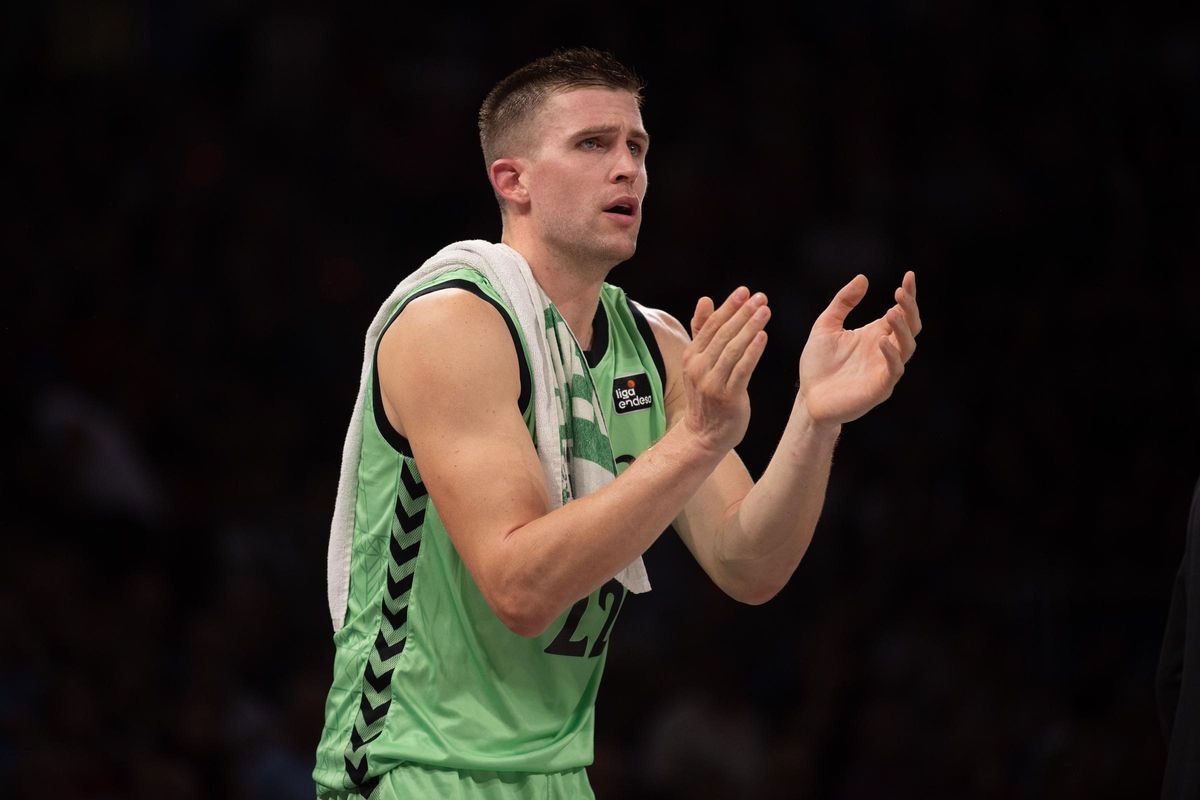 Xavi Rabaseda, jugador del Bilbao Basket.