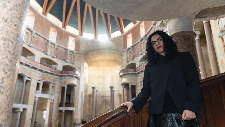 Vanessa Gutiérrez, consejera de Cultura, Política Llingüística y Deportes: "El objetivo de la extrema derecha es desestructurar nuestra identidad"