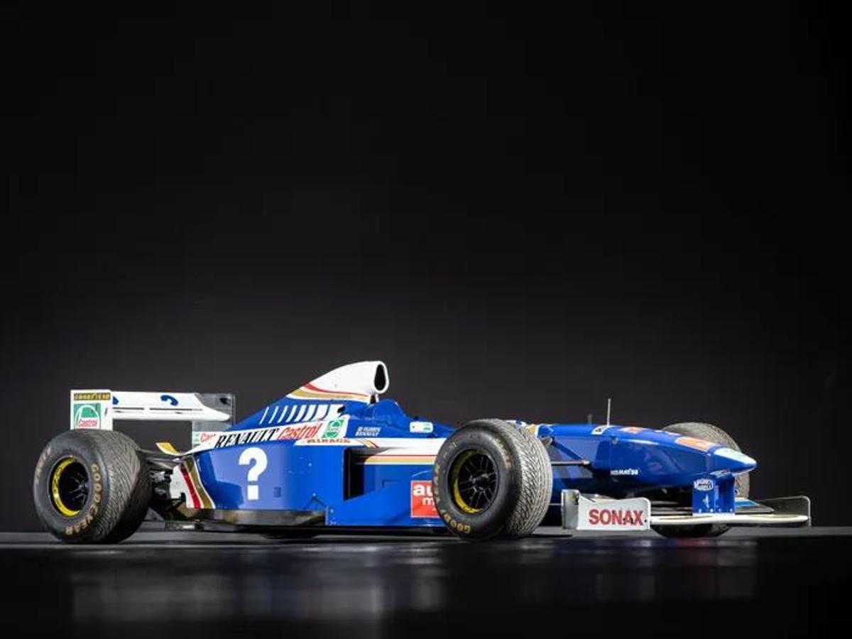 El Williams-Renault FW19 de 1997 que se ha subastado