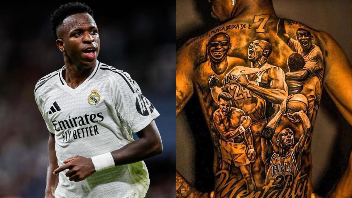 Tatuaje de Vinicus Jr