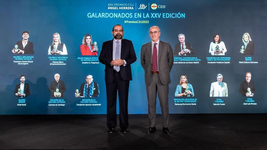 Valentín Fuster en los Premios CEU Ángel Herrera: &quot;Ciencia, salud y educación son las claves del futuro&quot;