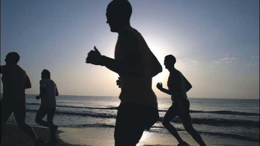 La playa

 de Muchavista acogió ayer, desde las 8 de la mañana, una nueva edición del Cross del Amanecer, que batió el récord de participantes con 338 atletas inscritos