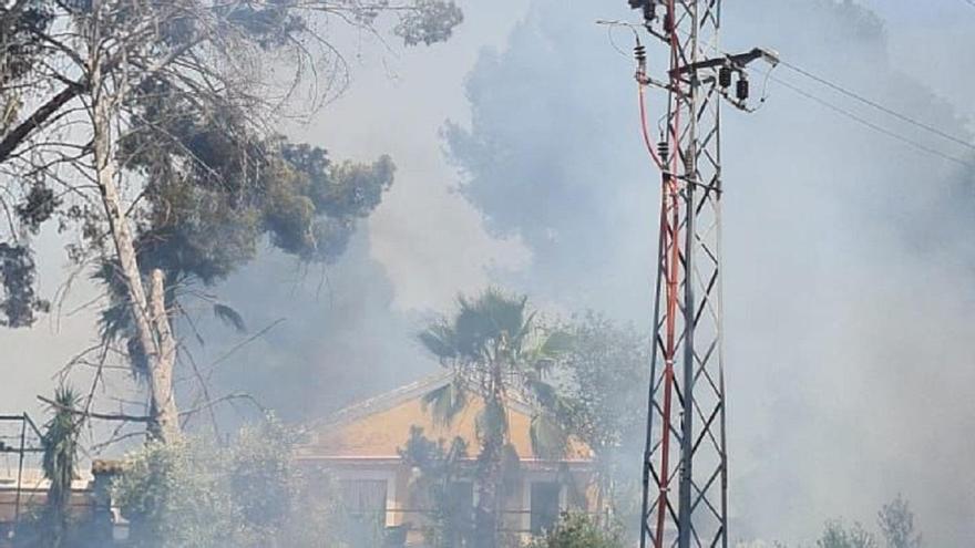 Extinguido el incendio de la central eléctrica de Cordobilla en Puente Genil