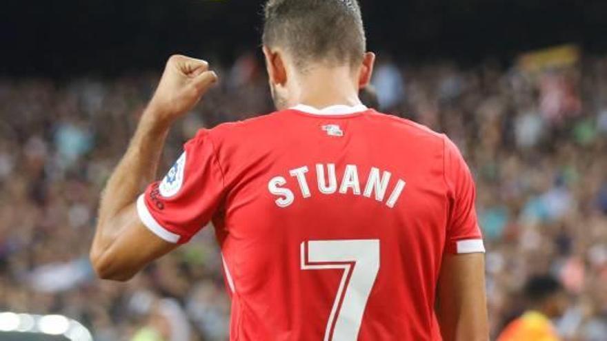 Stuani s&#039;enfila com a «pitxitxi» de Primera (5) amb dos gols més