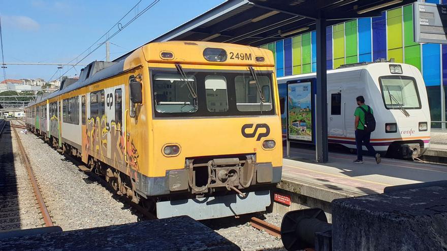 Tren Celta, en Guixar. | Marta G. Brea