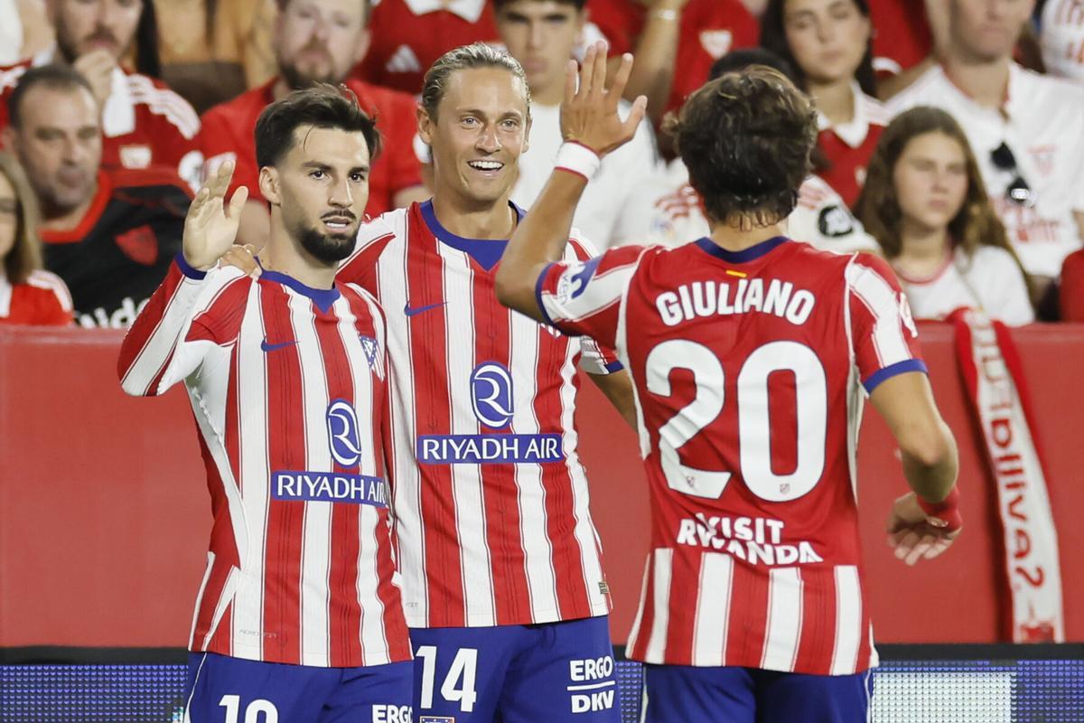 LaLiga: Sevilla - Atlético, en imágenes.