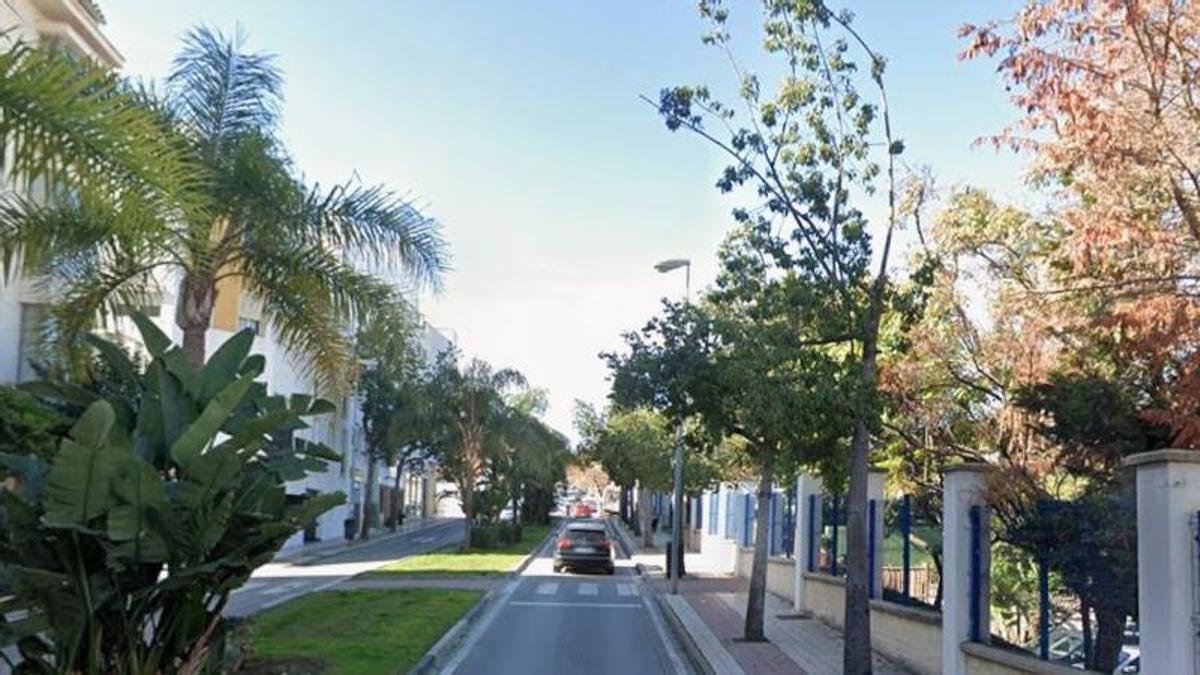 Una imagen de la calle Castilla, en Marbella.