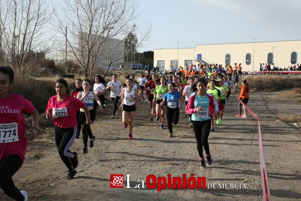 Final Regional de Cross Escolar: cadetes