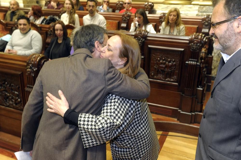 Homenaje a María Teresa Alvajar de la CRMH en A Co