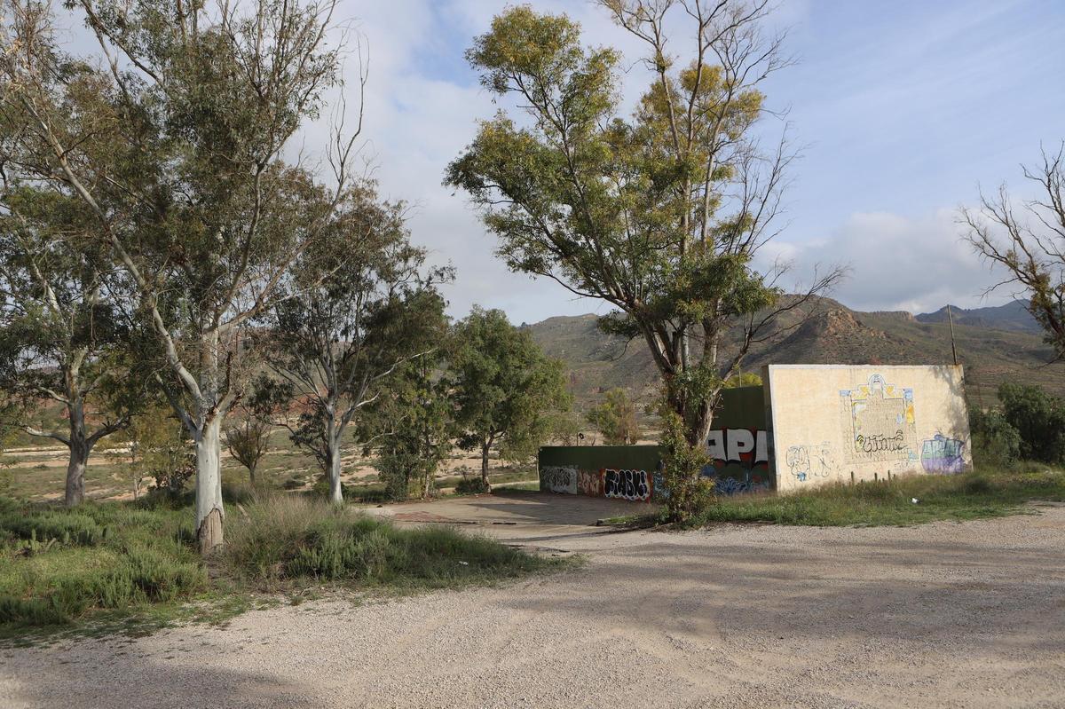 Estado actual del antiguo campo de tiro de Carraclaca.