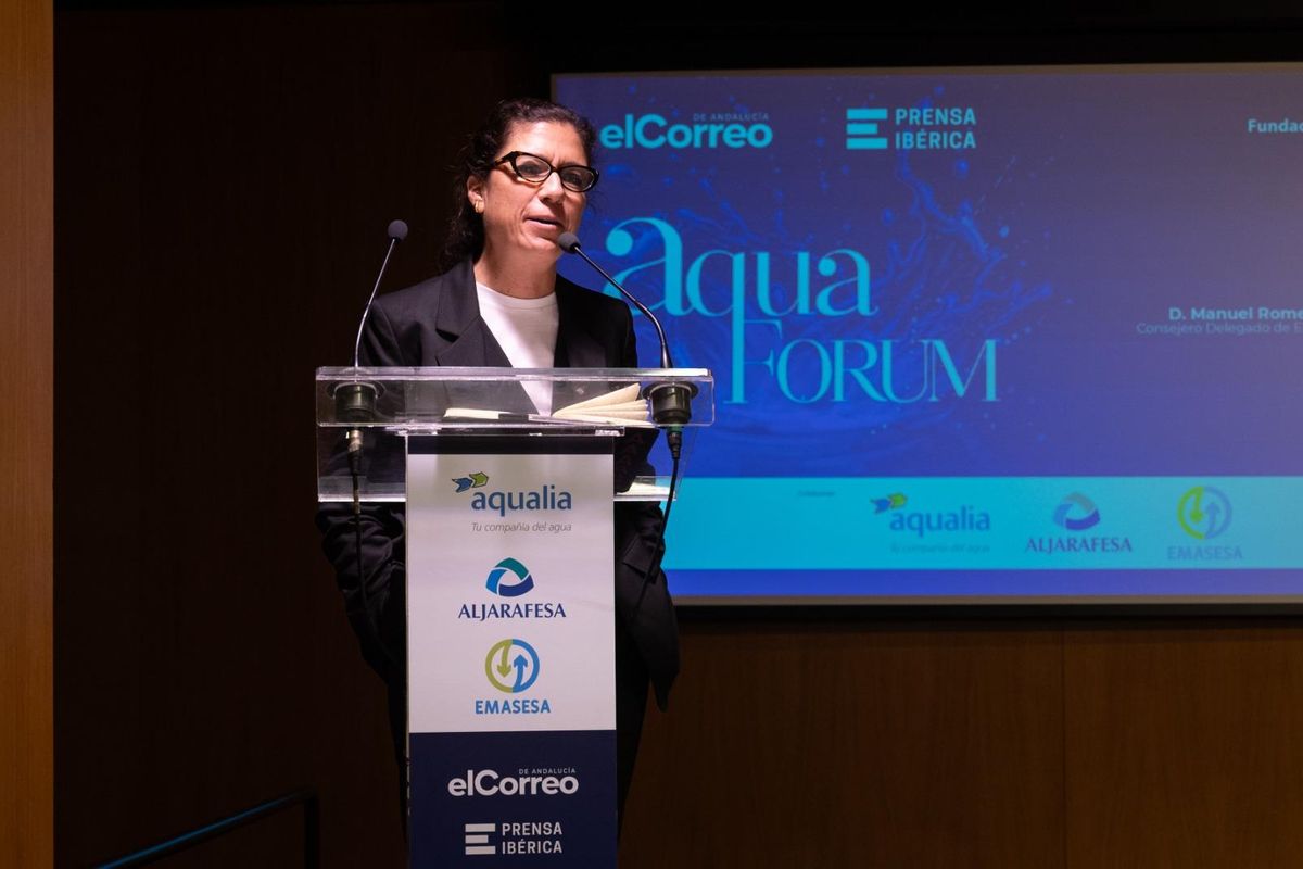 Isabel Morillo, directora de El Correo de Andalucía ha sido la encargada de la apertura del acto