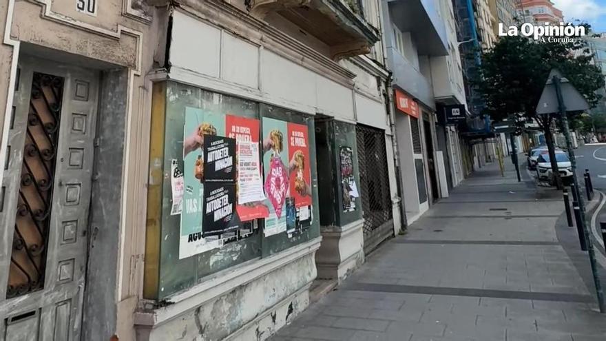 El Tribunal Superior de Galicia rechaza demoler un edificio de Cuatro Caminos, en A Coruña, por estar protegido
