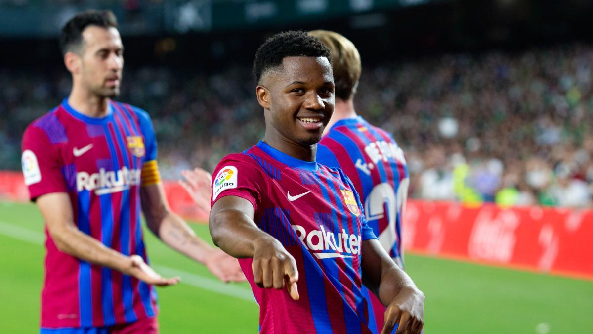 Ansu Fati salió y abrió el camino de la victoria del FC Barcelona contra el Betis