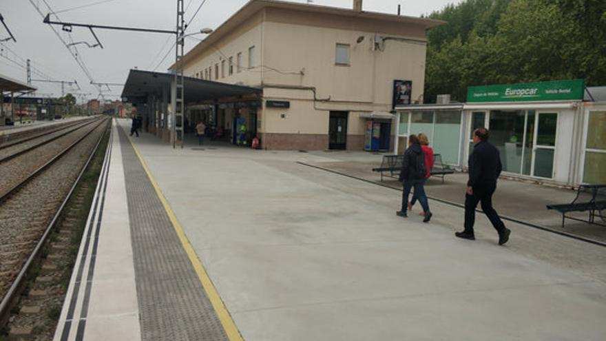 L&#039;estació de tren de Figueres