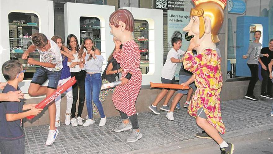 Burriana celebra la Mercé con la batalla de niños y ‘cabuts’