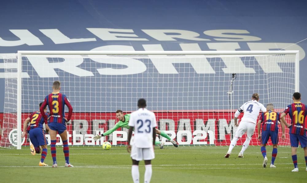 Barça - Madrid, en fotos