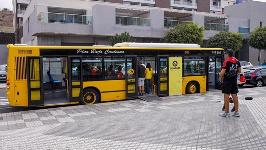 Guaguas pone  en marcha un servicio lanzadera entre Siete Palmas y Lomo Blanco