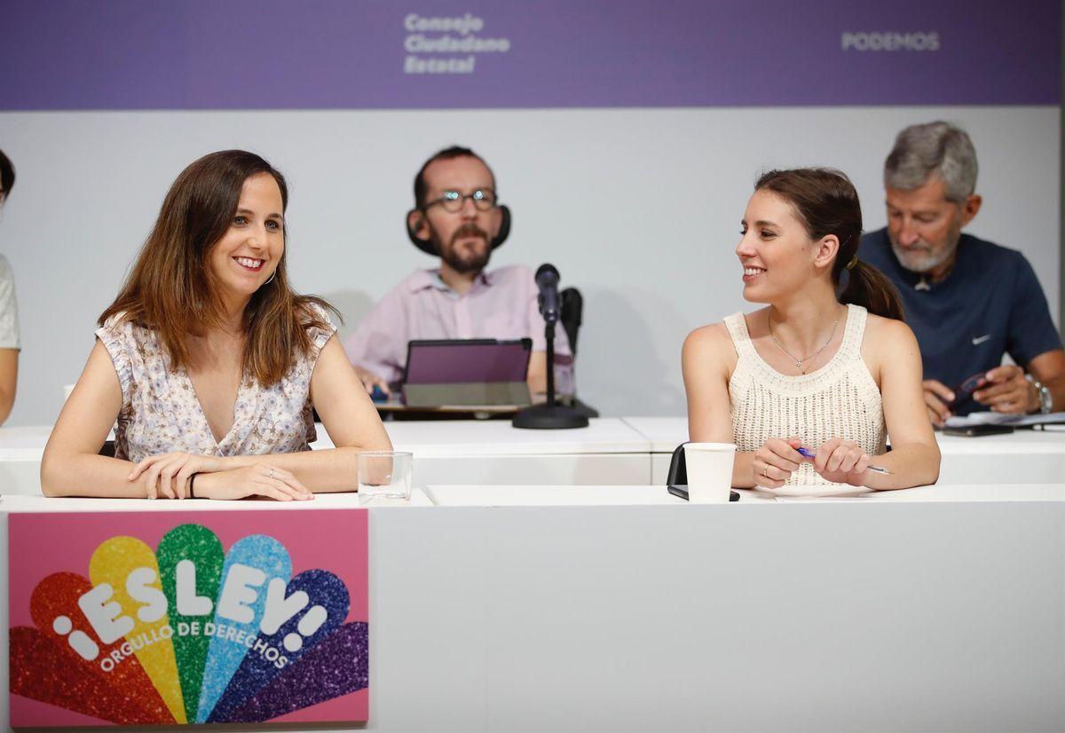 Belarra reclama a Feijóo una disculpa por los audios de Cospedal para dañar a Podemos
