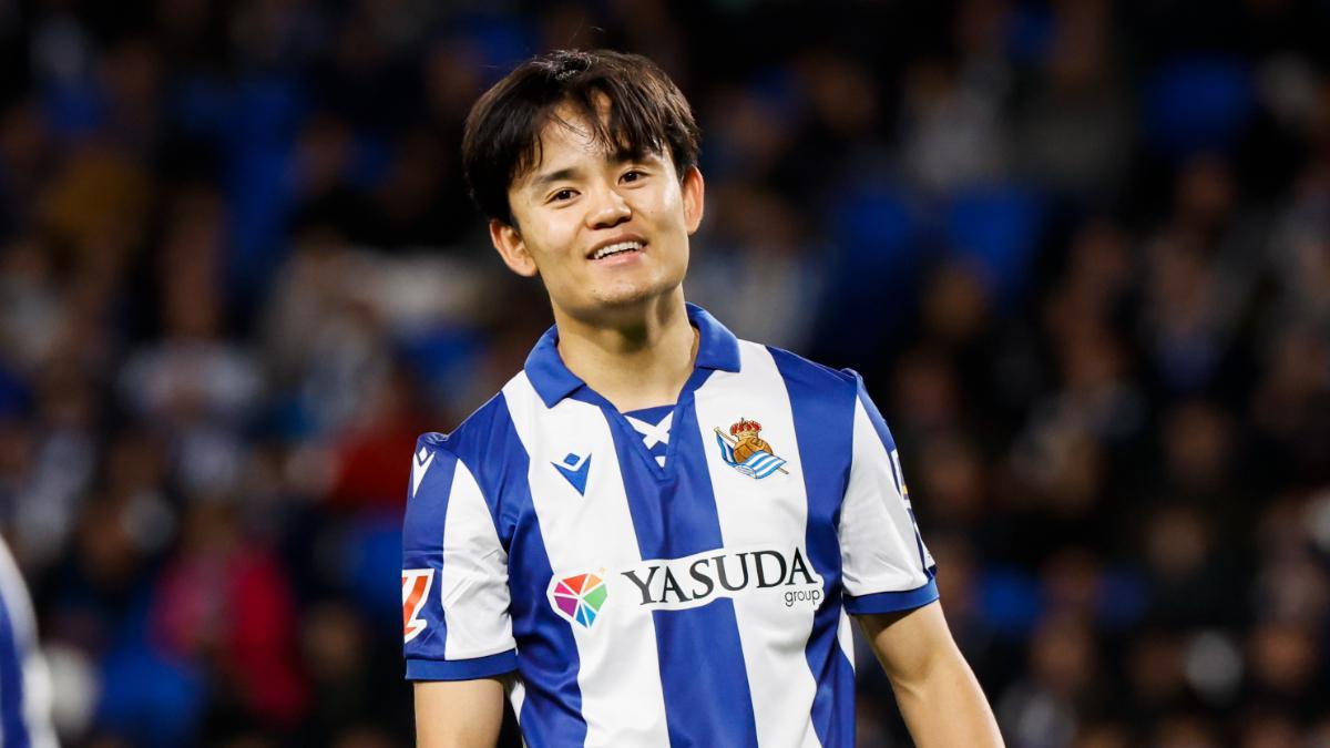 Kubo, la gran amenaza de la Real Sociedad hoy contra el Real Madrid