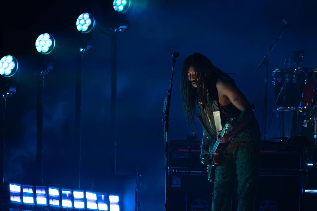 Gorillaz, durante su concierto en la tercera jornada del Primavera Sound 2026.