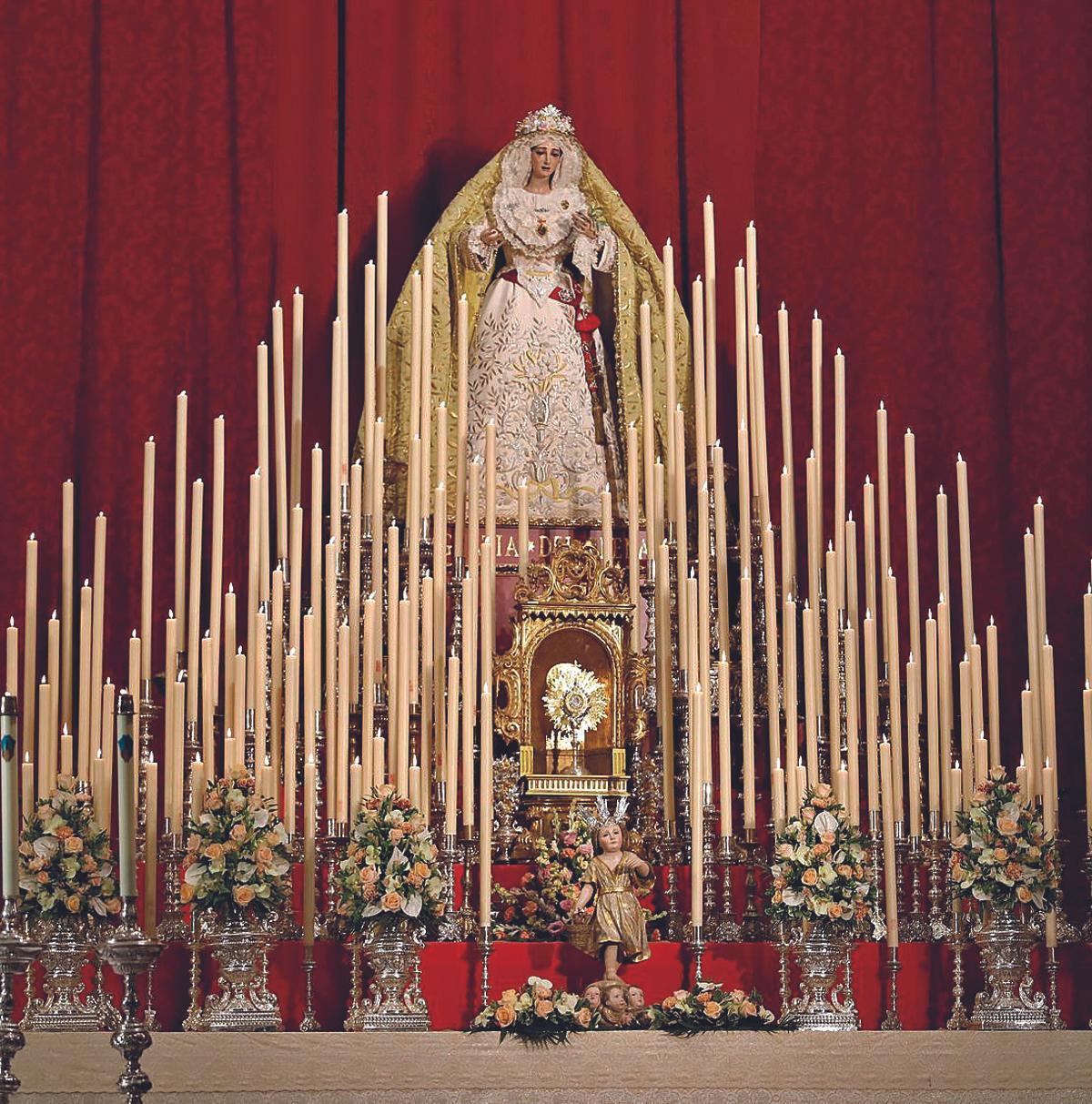 La Virgen de la Paz fue coronada en 2022.