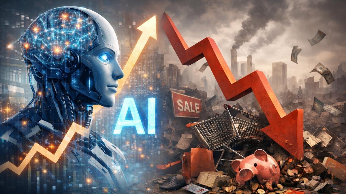 Un informe avisa del posible impacto negativo de la inteligencia artificial en la economía de consumo.
