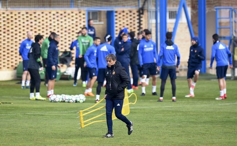 Entrenamiento del Real Zaragoza