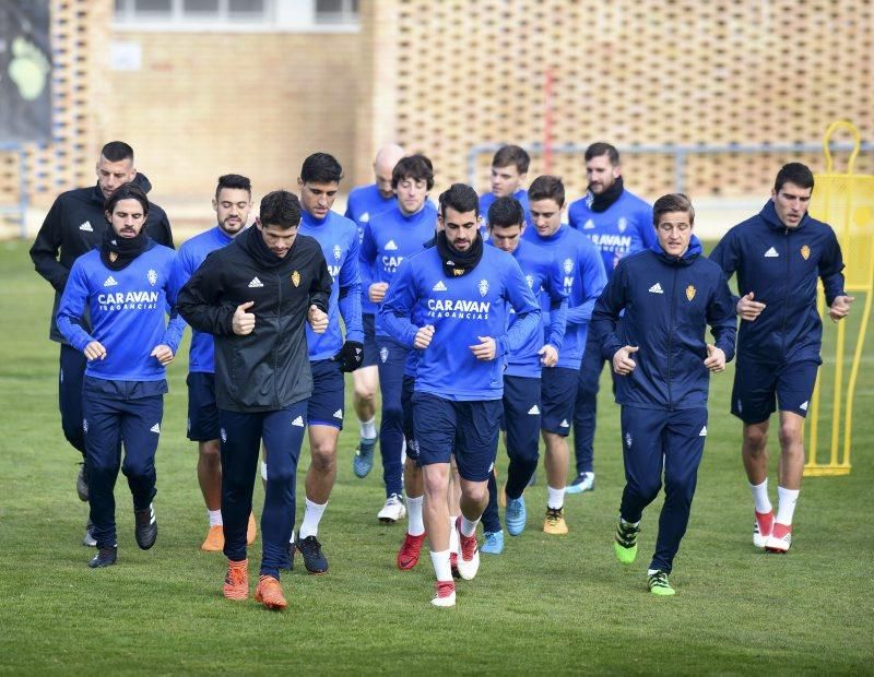 Entrenamiento del Real Zaragoza