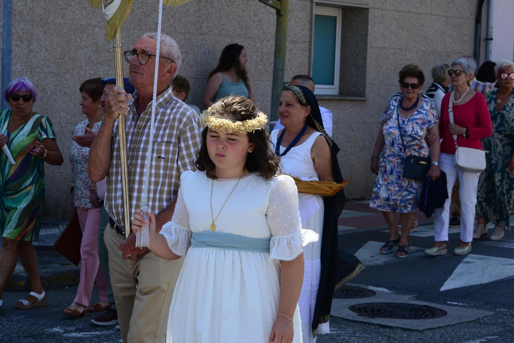 Las celebraciones en honor a la Virgen del Carmen en O Morrazo. La procesión en Bueu