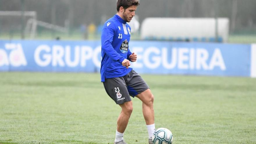 Keko durante un entrenamiento.