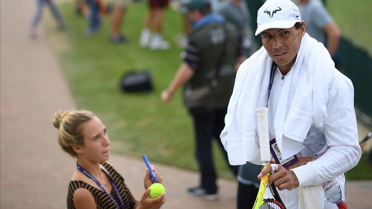 marcosl49002318 spain s rafael nadal signs autographs after attending a trai190709202302