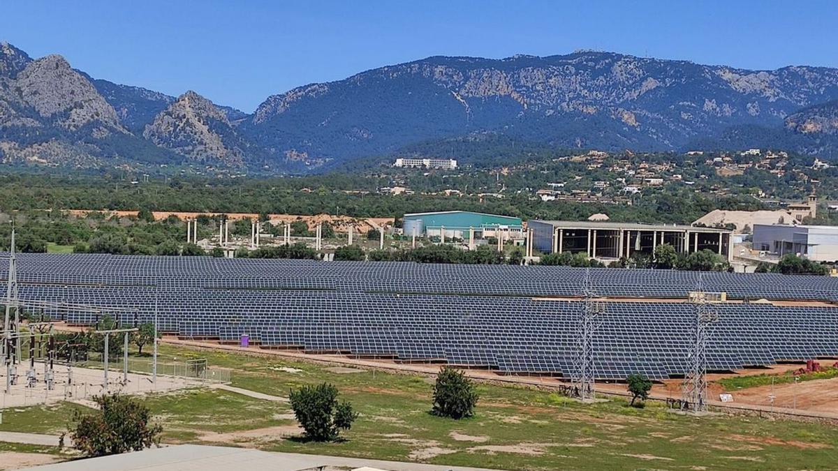 Imagen general de la planta solar en Son Reus. | ENDESA