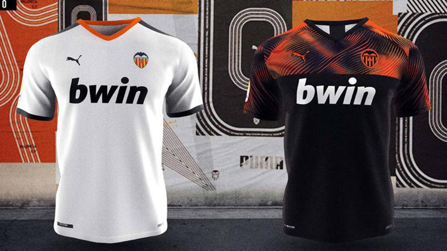 Oficial: Primeras imágenes oficiales de la nueva camiseta del Valencia CF -  Superdeporte