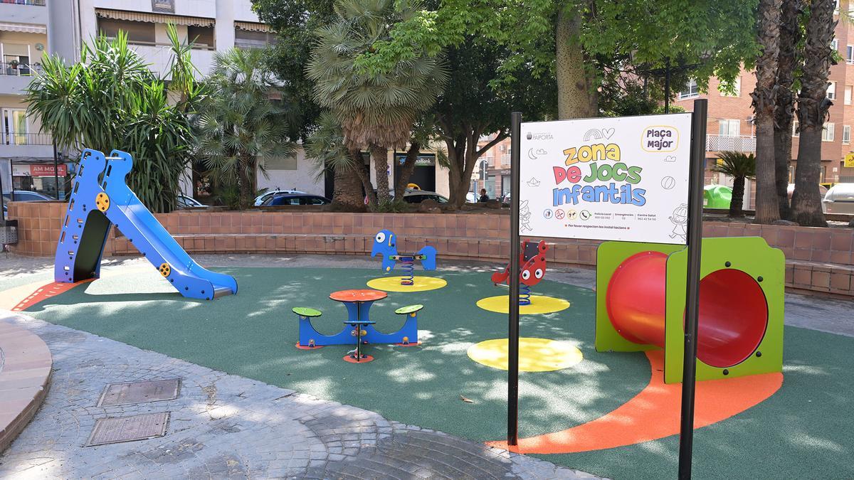 Paiporta reabre parques infantiles.