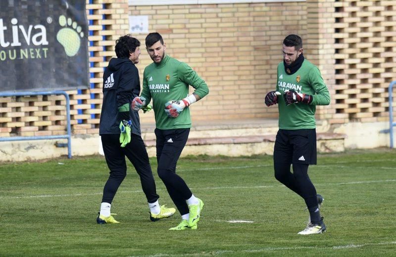 Entrenamiento del Real Zaragoza