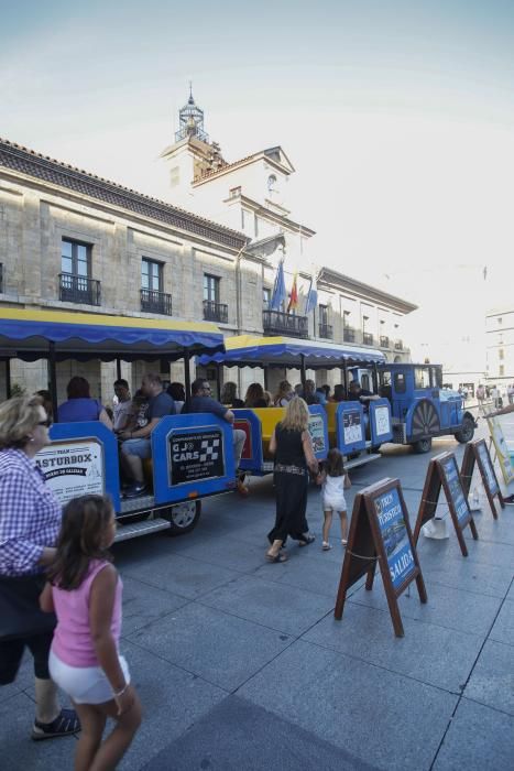 Viaje en el tren turístico