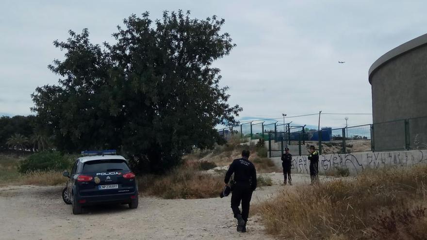 Encuentran el cadáver de un hombre de 46 años junto a los depósitos del agua en Elche