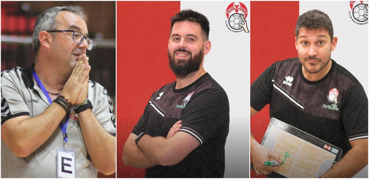 Manu Etayo, Sergio Mallo y Toni Malla.