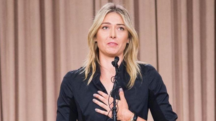 El TAS reduce la sanción a Sharapova y podrá competir en abril del 2017